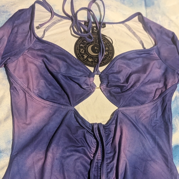 Horoscopez O-Ring Long Sleeve Dress - Picture 3 of 5